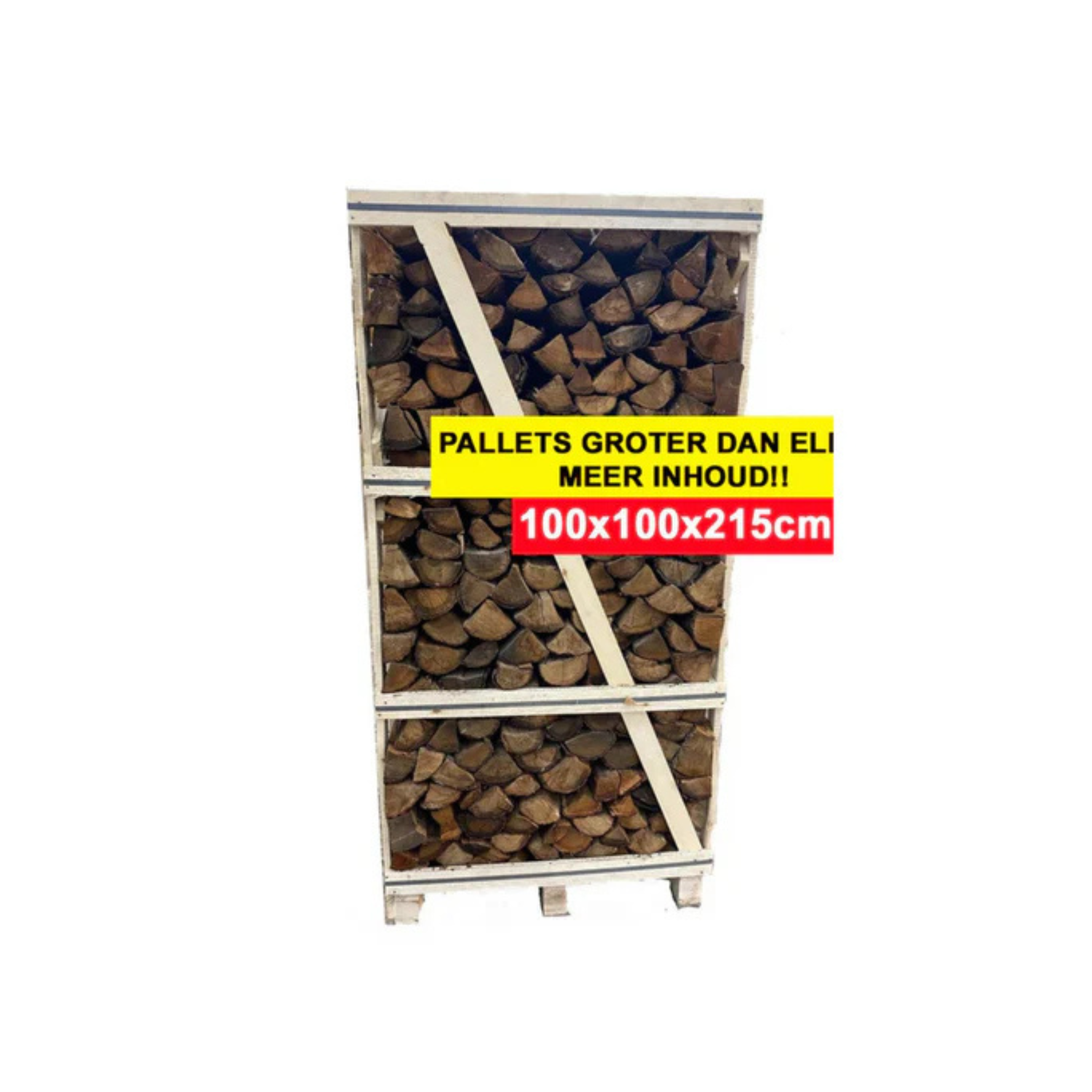 Brennholz Eiche ofengetrocknet - XXL - 2,15 m3